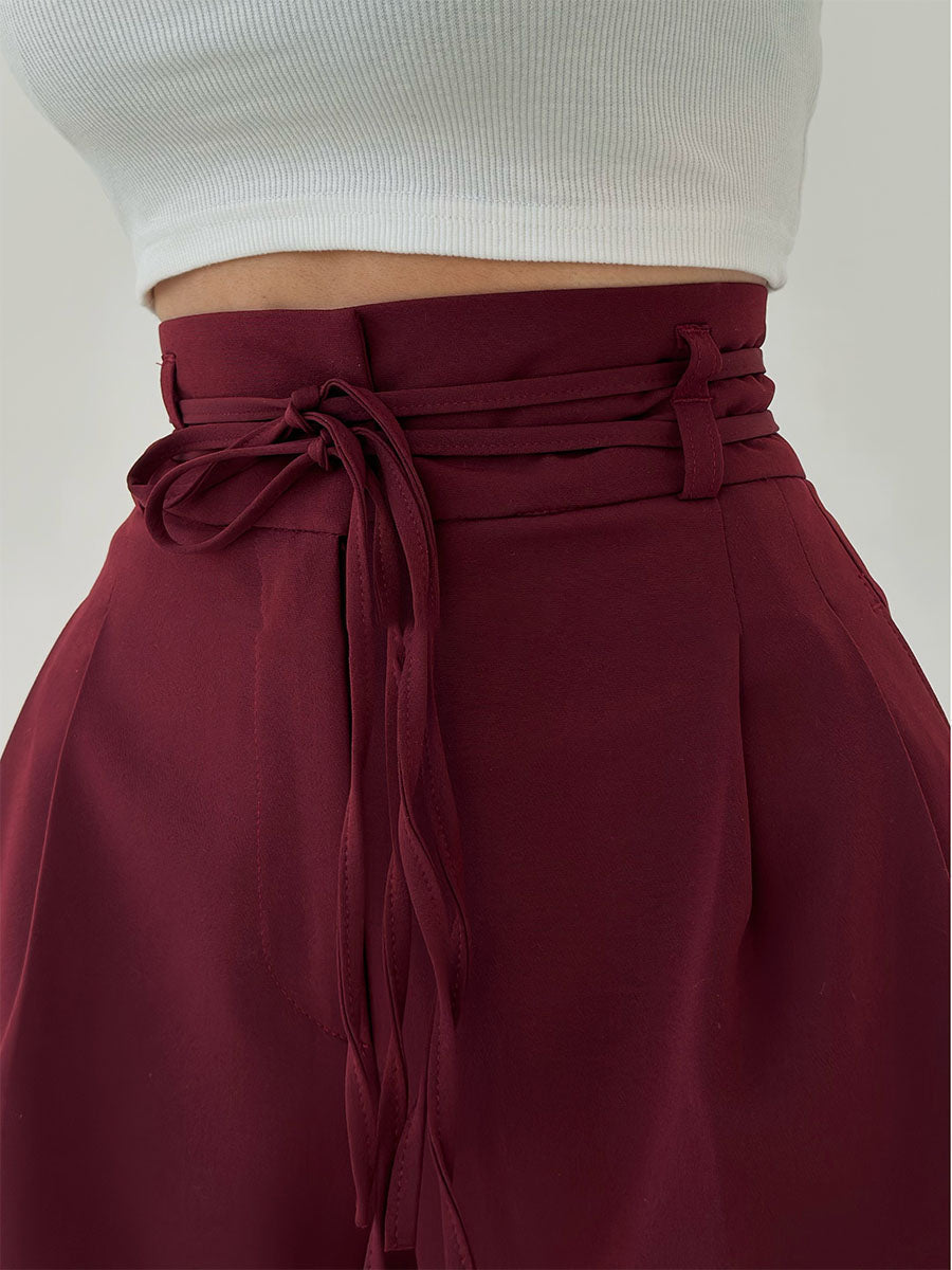 Avenya – A Gamba Larga in Tessuto Pantaloni