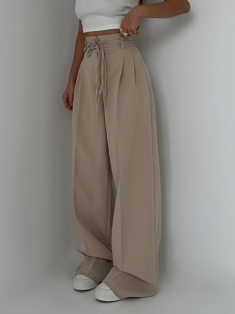 Avenya – A Gamba Larga in Tessuto Pantaloni