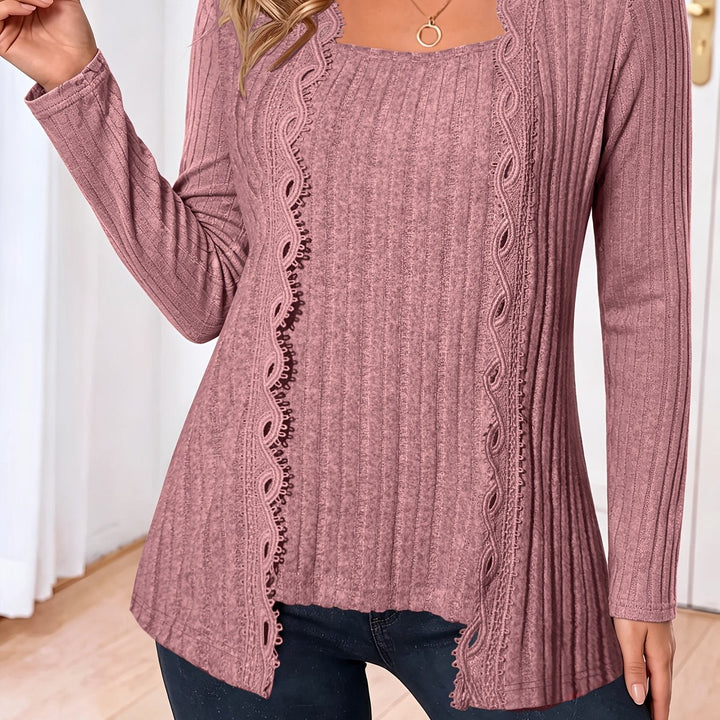 Zirela – A Strati in Maglia Stretch Top