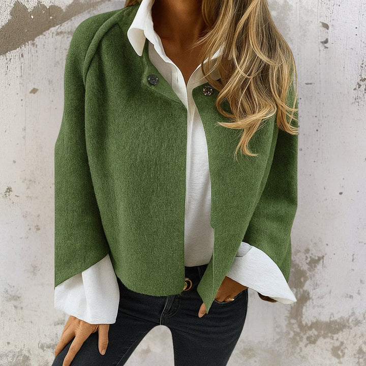 Nelira – Monopetto con Finitura in Cashmere Giacca