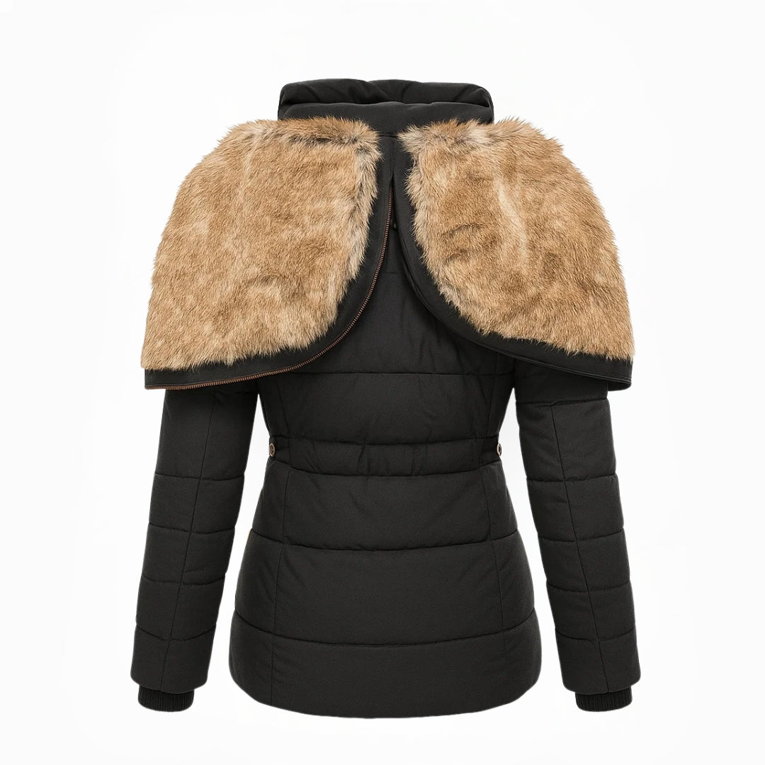 Con Cappuccio Rimovibile - Foderato in Pelliccia - Cappotto