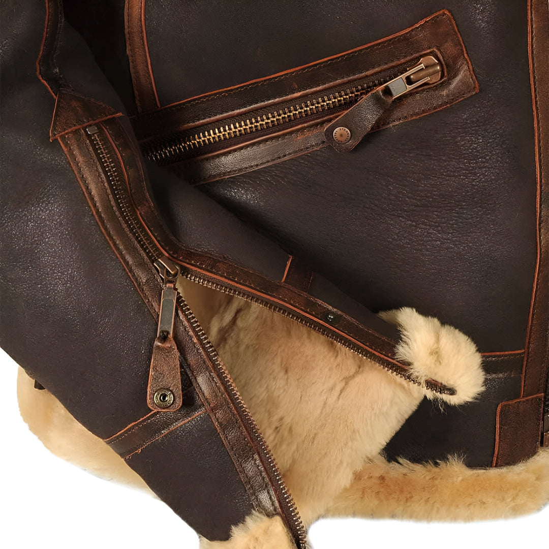 Jeremy - Giacca Aviatore Imbottita e Raffinata