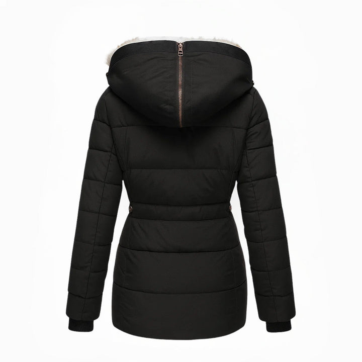 Con Cappuccio Rimovibile - Foderato in Pelliccia - Cappotto