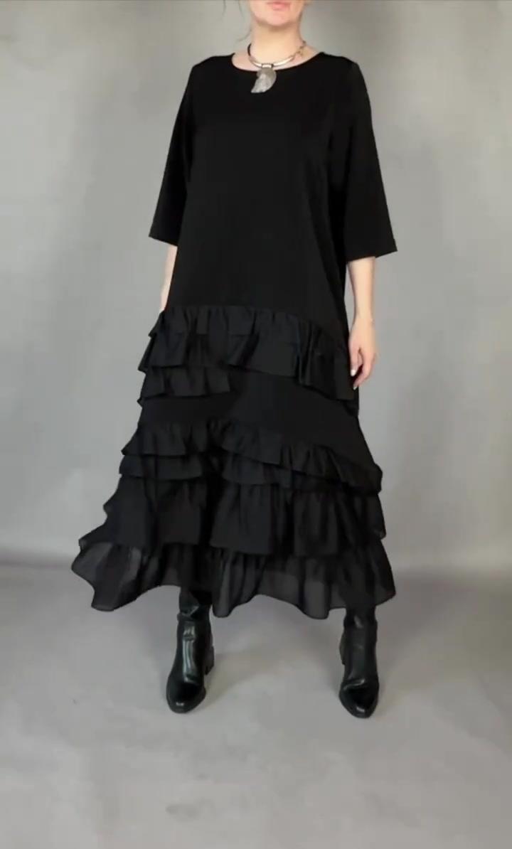 Eversley - Abito Lungo Elegante Morbido al Tatto