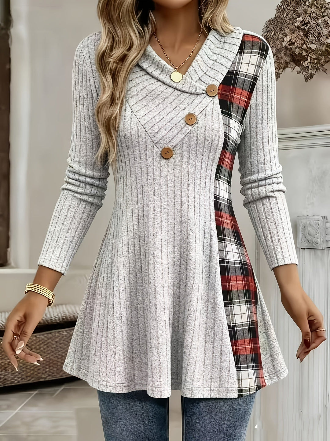 Tavina – Patchwork a Righe T-Shirt
