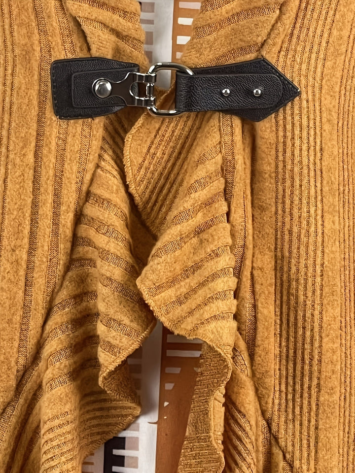 Zelara – Effetto Due Pezzi in Maglia a Coste, Blusa Lunga