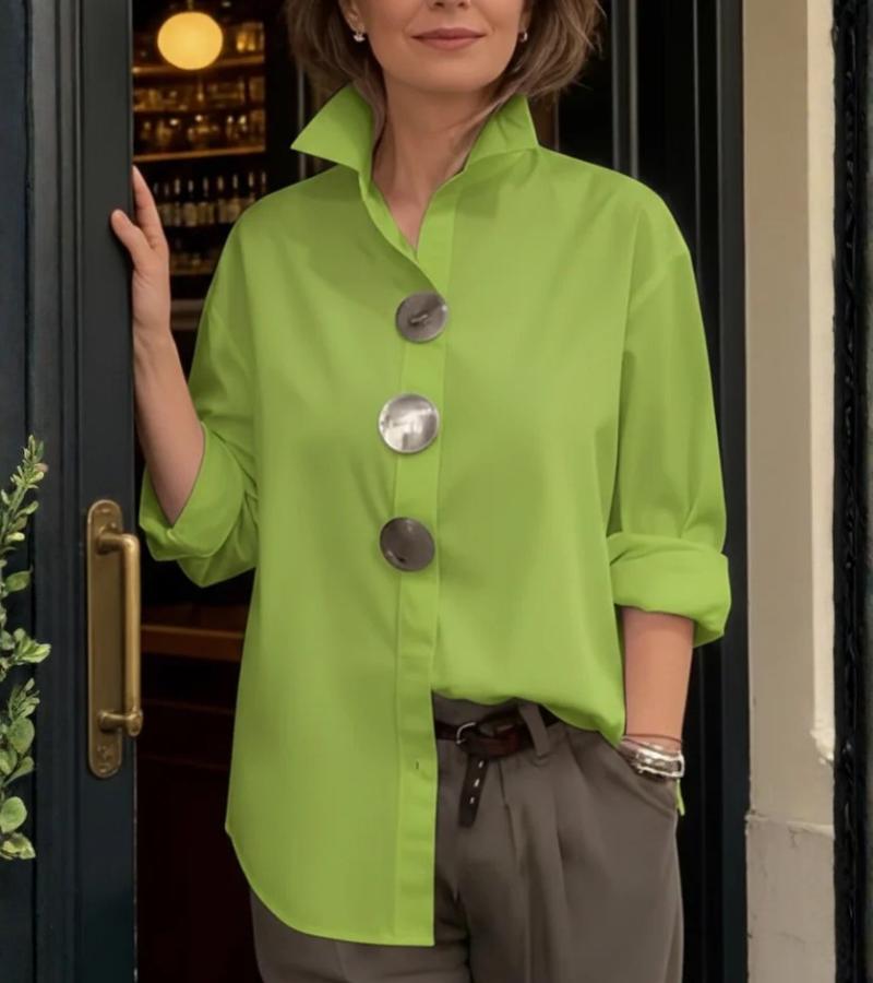 Virela – Collo Alto in Tessuto Blusa