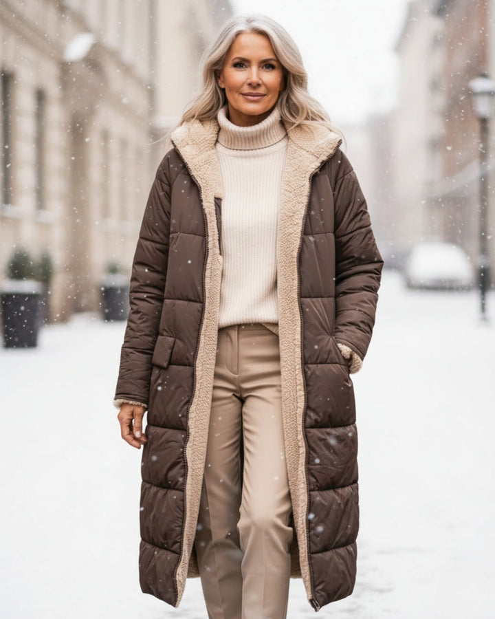 Arlise – Reversibile Foderato in Sherpa Cappotto