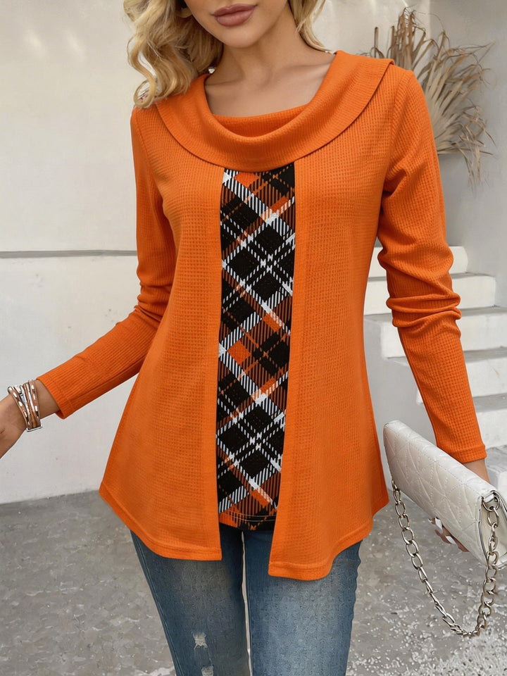 Tivora – Effetto Due Pezzi in Maglia Top