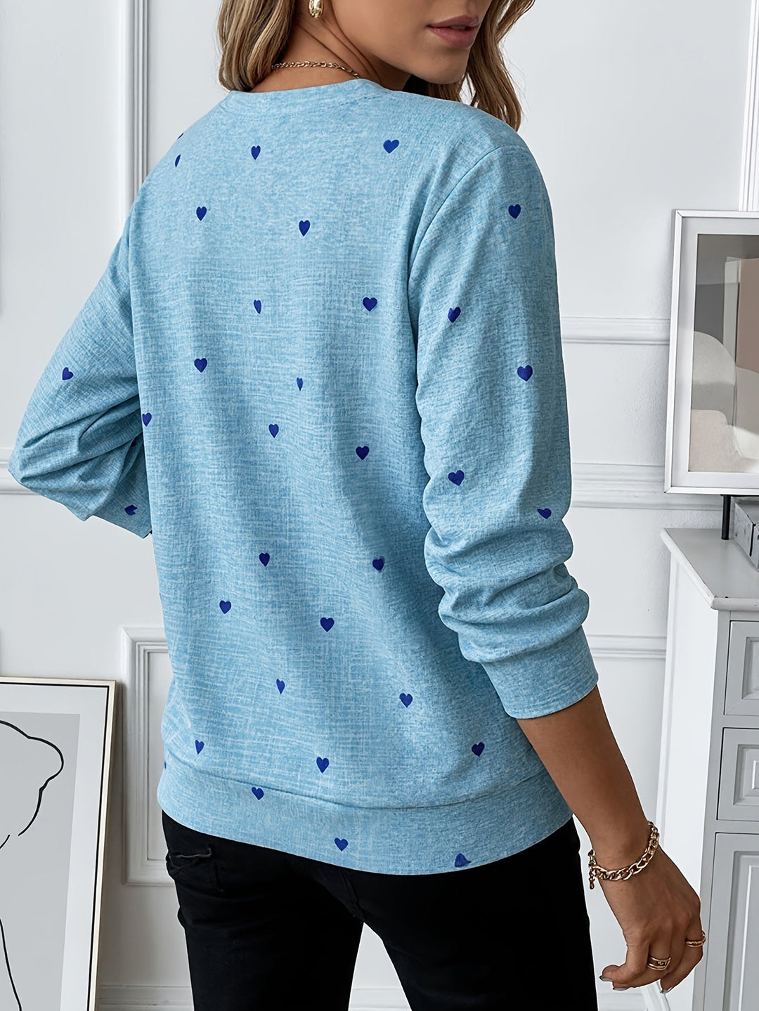 Renali – Mezza Zip con Cuore in Maglia, Felpa
