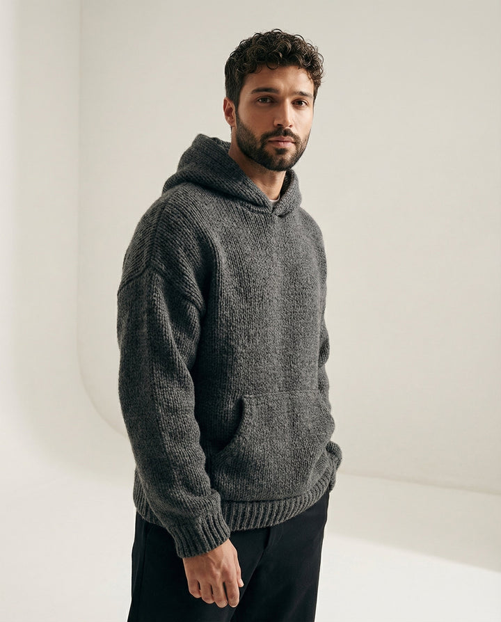 Maglione Leggero con Cappuccio