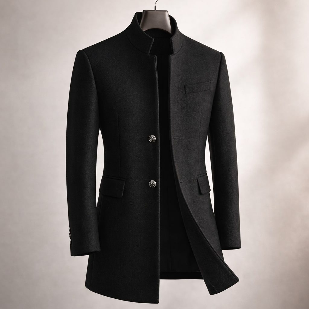Clarendon - Cappotto in Misto Lana Strutturato