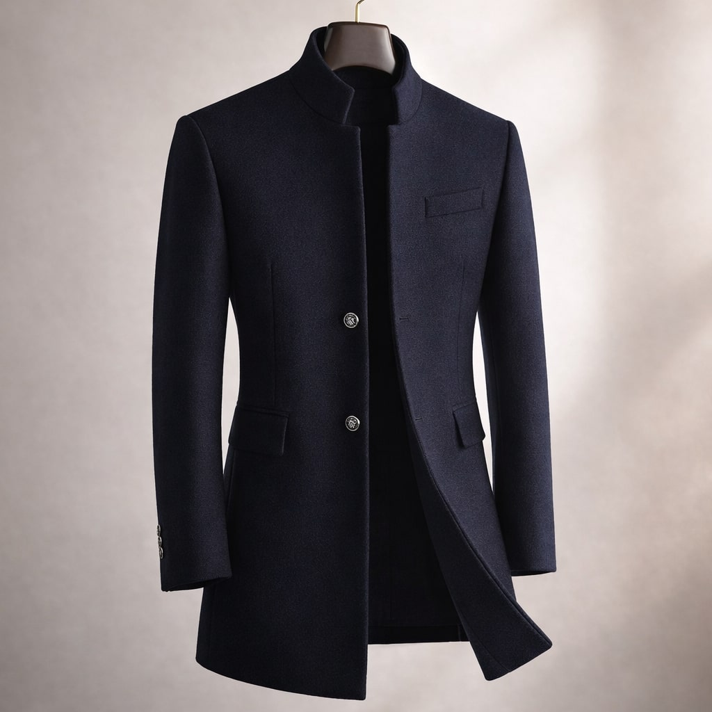 Clarendon - Cappotto in Misto Lana Strutturato