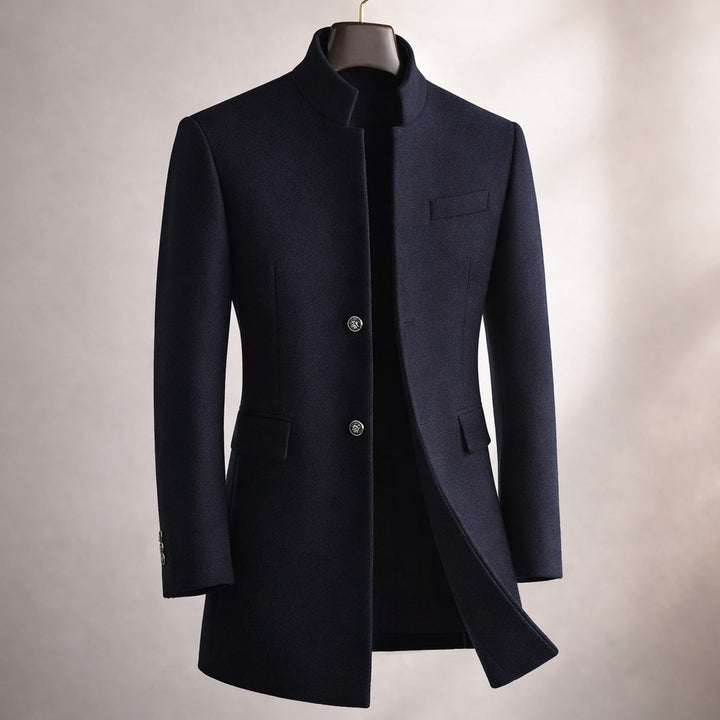 Clarendon - Cappotto in Misto Lana Strutturato