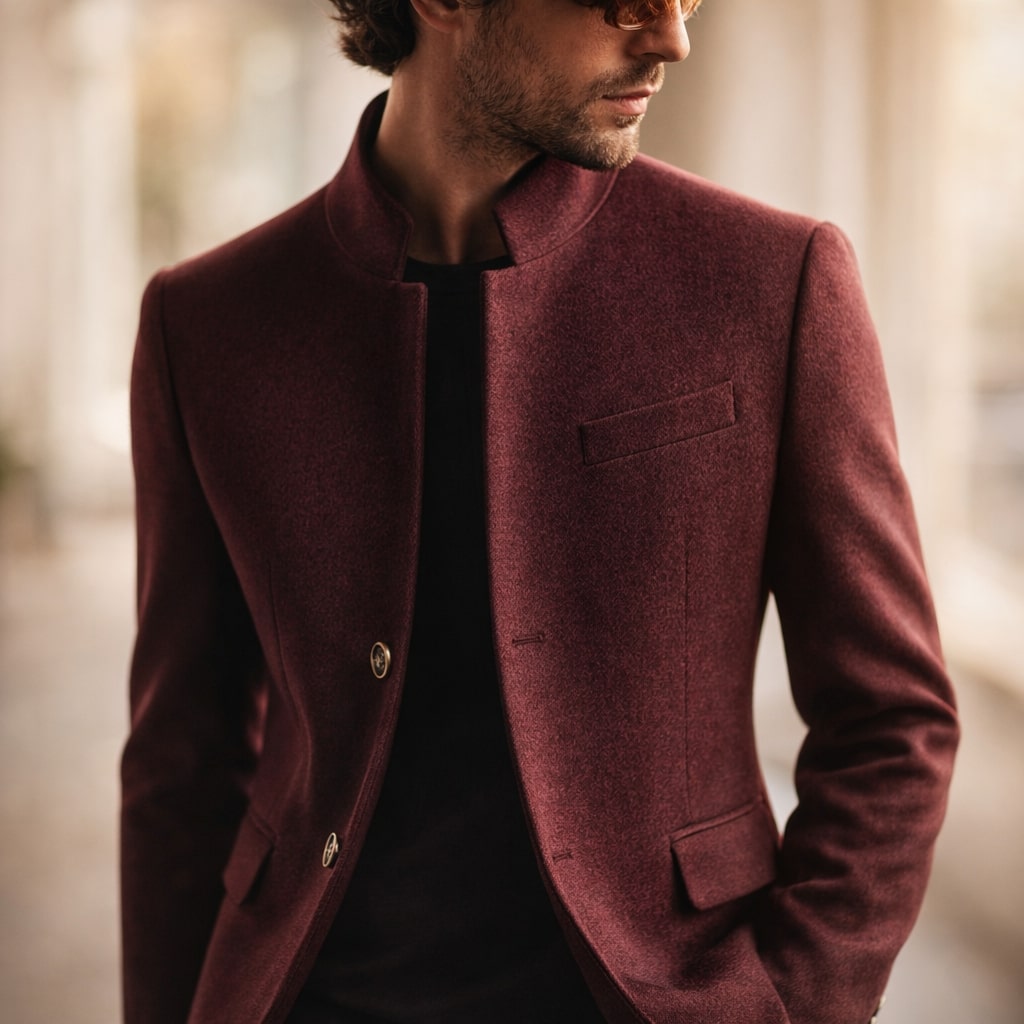 Clarendon - Cappotto in Misto Lana Strutturato
