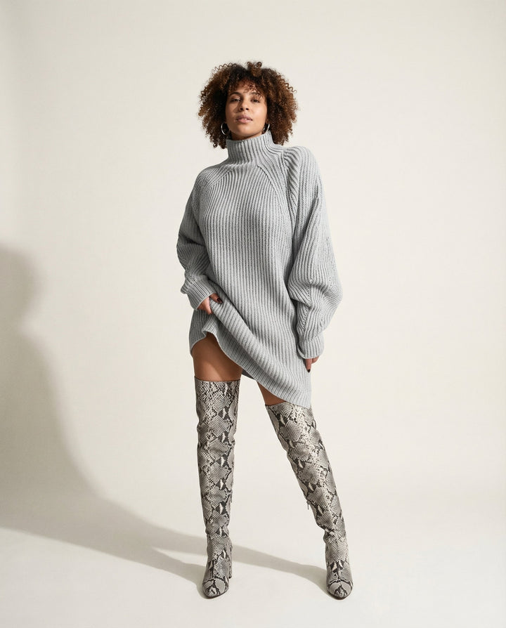 Oversize Maglione Abito