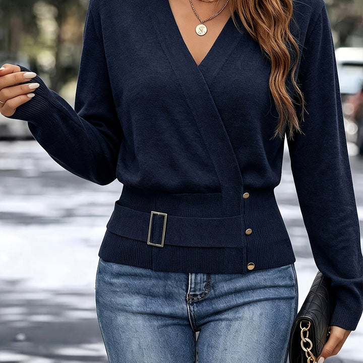 Calira – Maglione a Collo Incrociato