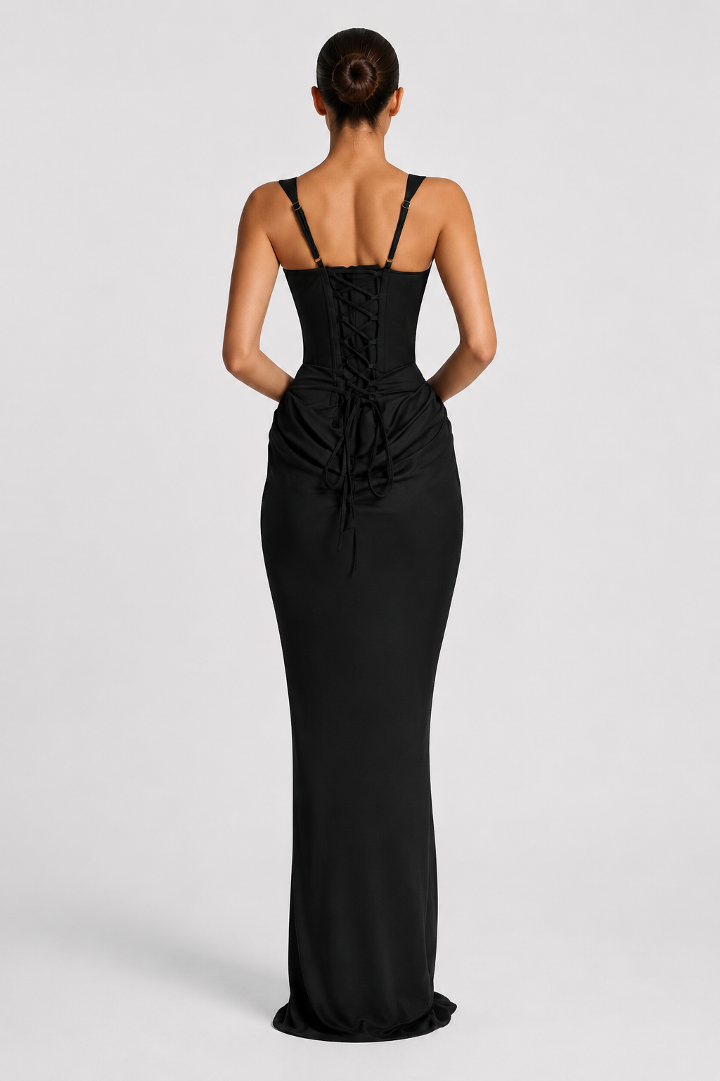 Rheva – Abito Maxi con Corsetto