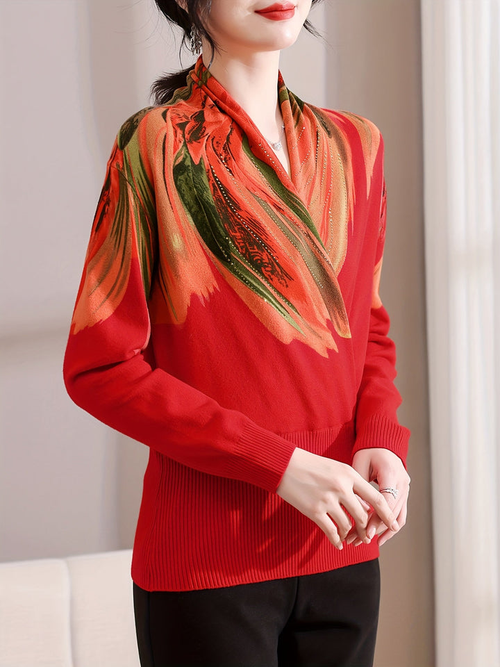 Rilena – Con Strass in Viscosa Maglione