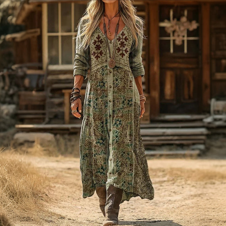 Lavinia - Abito in Cotone Misto Morbido Senza Tempo