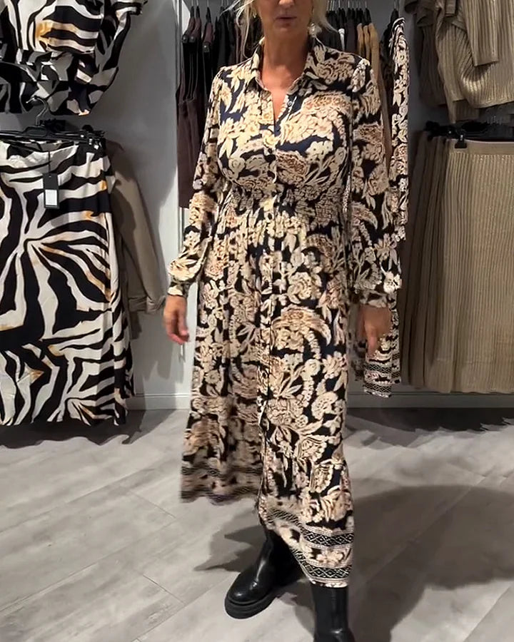 Naliri – Stampa Floreale – Stile Camicia – Abito