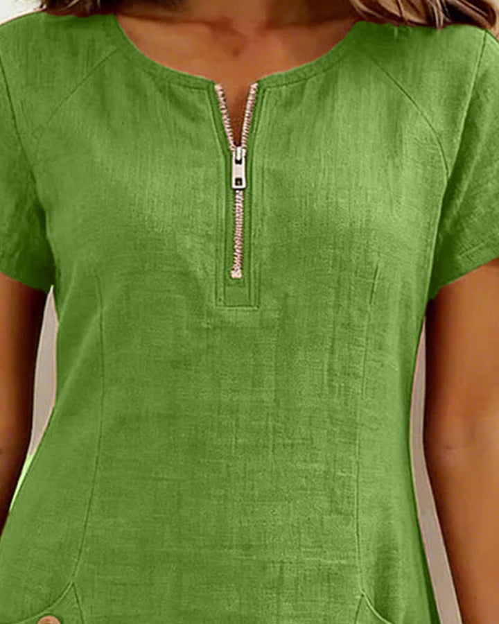 Renavi – Linea A in Cotone-Lino Abito
