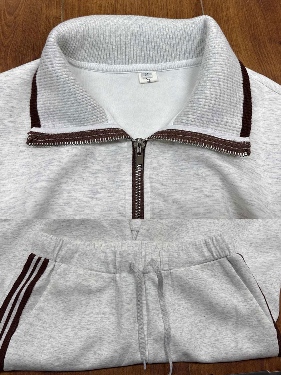 Mireva – Completo con Blusa e Pantaloni a Gamba Larga
