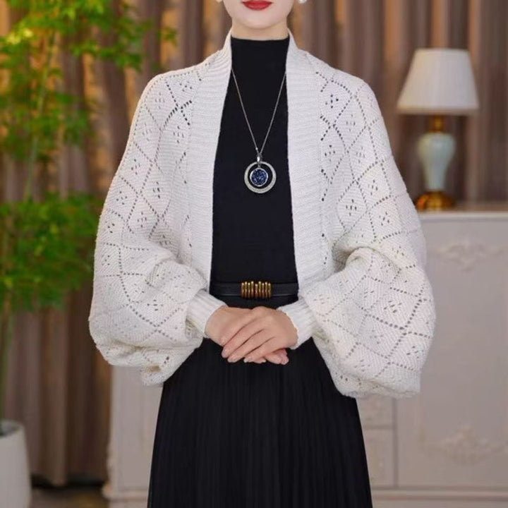 Eryla – Cardigan in Maglia a Punto Rete