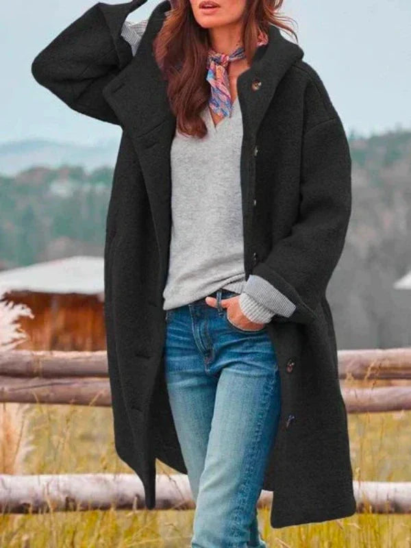 Mireva – Lungo Slim Intrecciato Cappotto