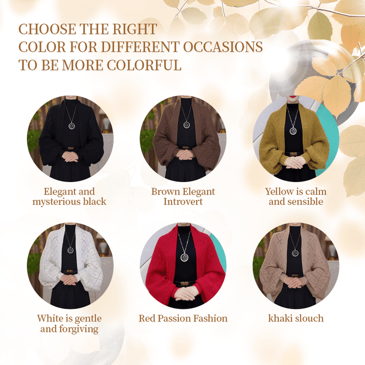 Eryla – Cardigan in Maglia a Punto Rete