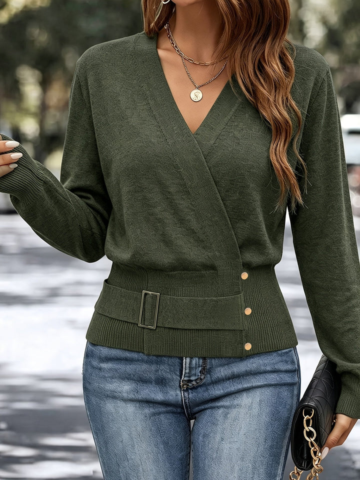 Calira – Maglione a Collo Incrociato