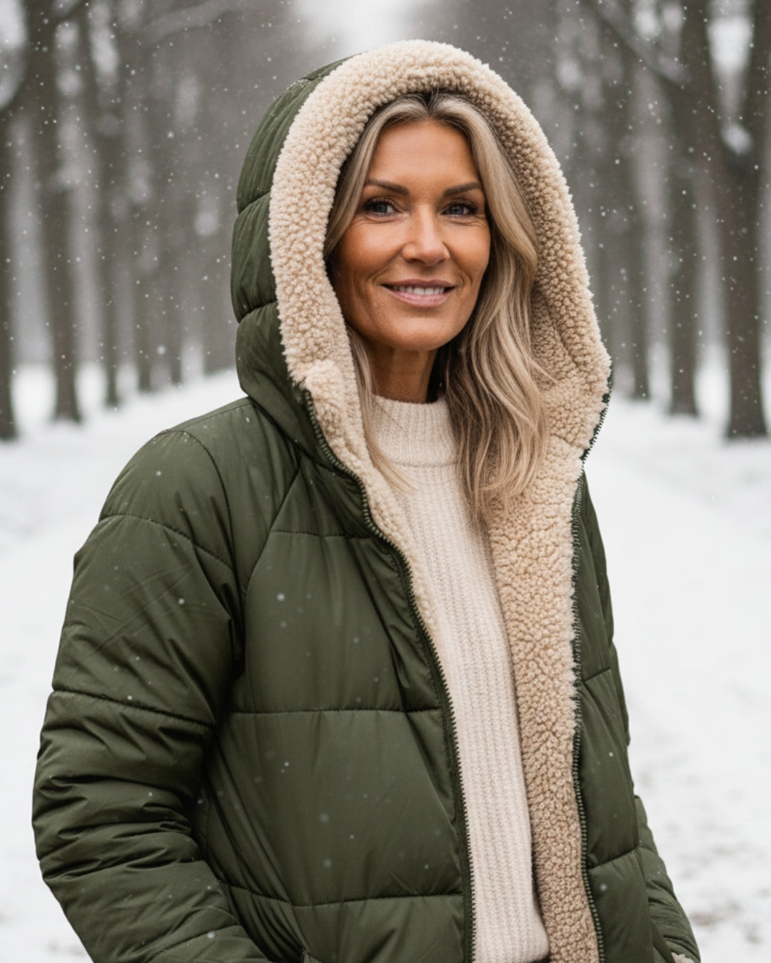 Arlise – Reversibile Foderato in Sherpa Cappotto