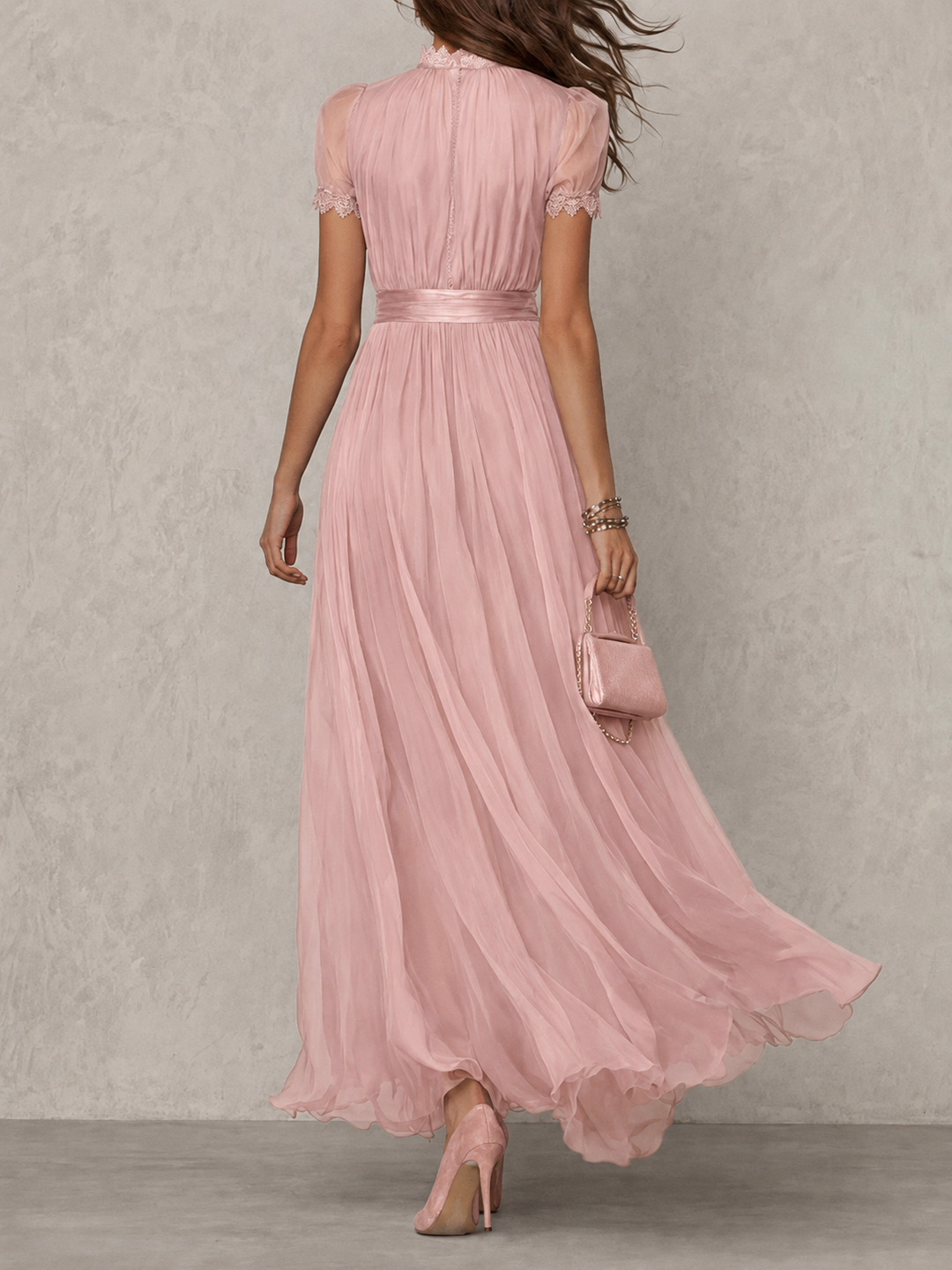 Noreli – Maxi in Chiffon Abito