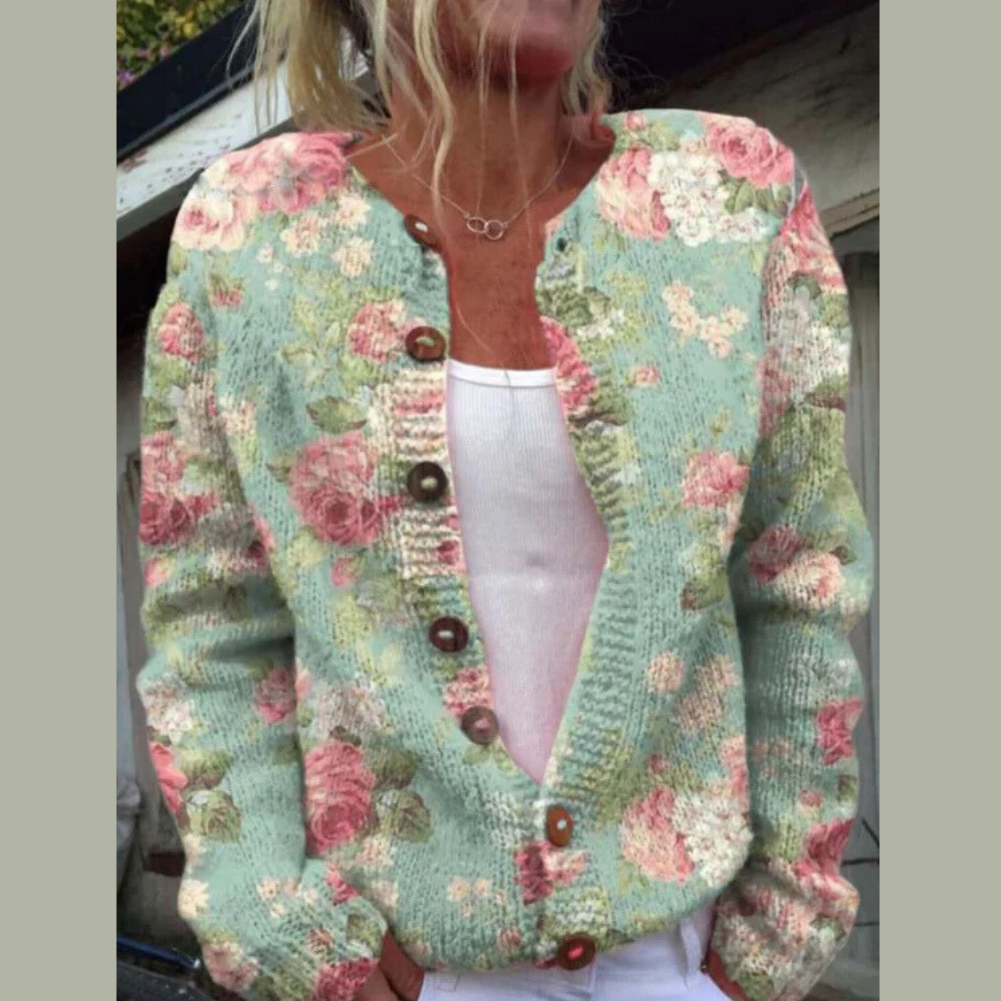 Serava – Con Bottoni in Maglia Cardigan