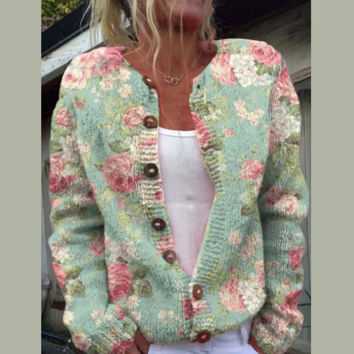 Serava – Con Bottoni in Maglia Cardigan
