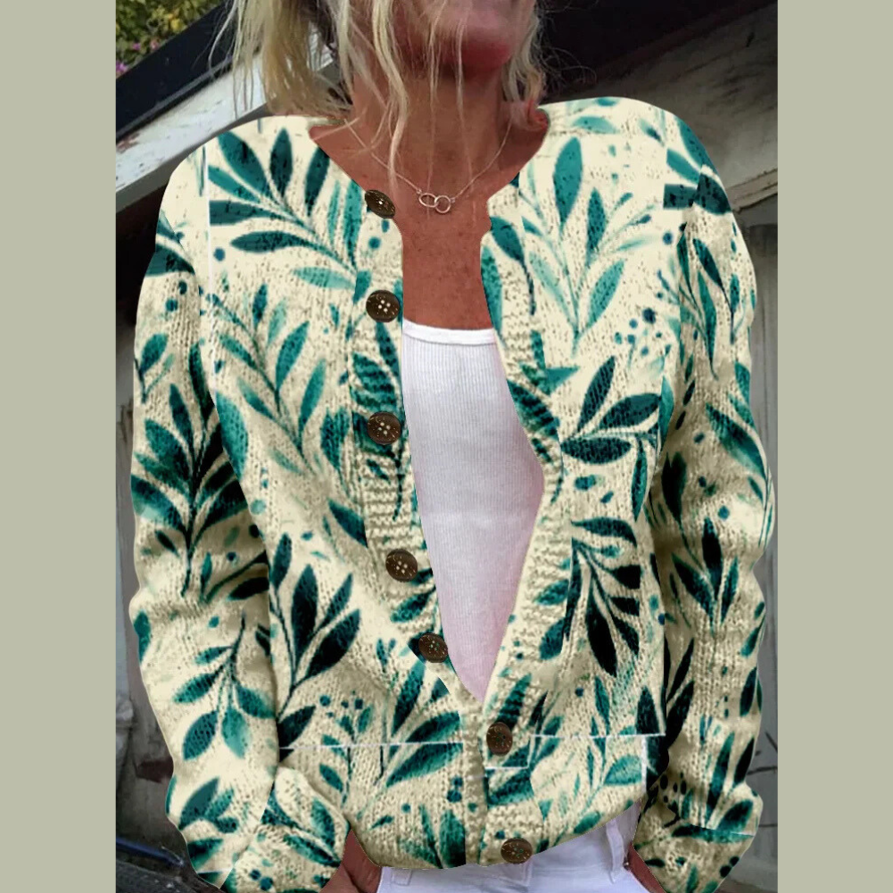 Serava – Con Bottoni in Maglia Cardigan