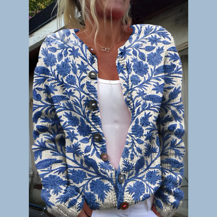 Serava – Con Bottoni in Maglia Cardigan
