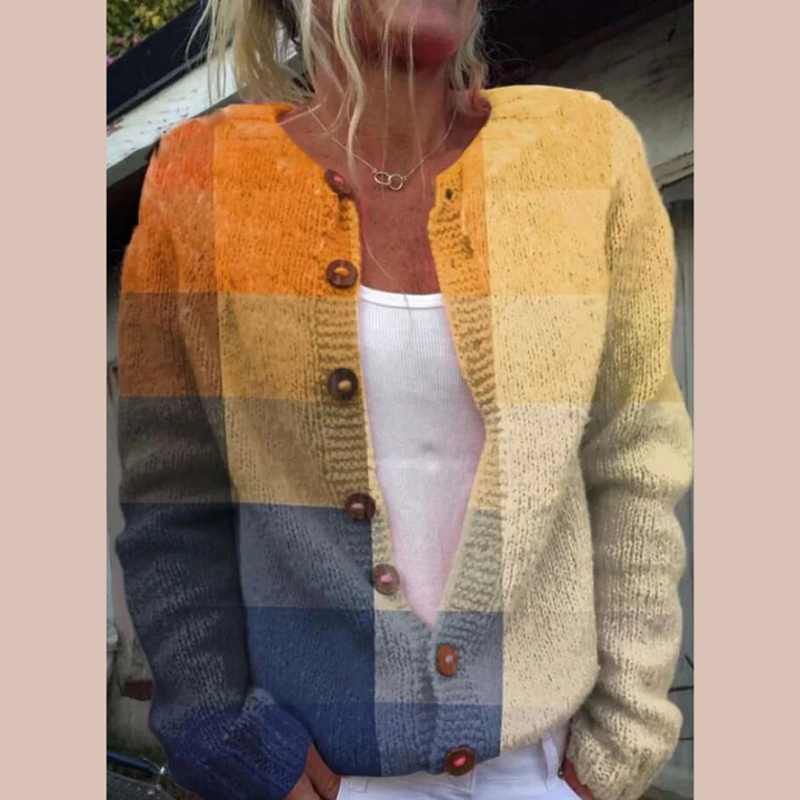 Serava – Con Bottoni in Maglia Cardigan