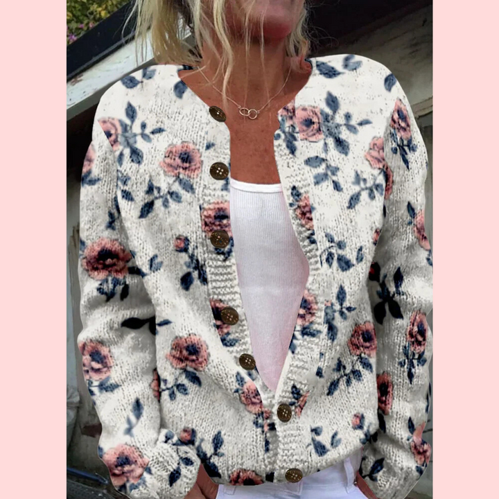 Serava – Con Bottoni in Maglia Cardigan