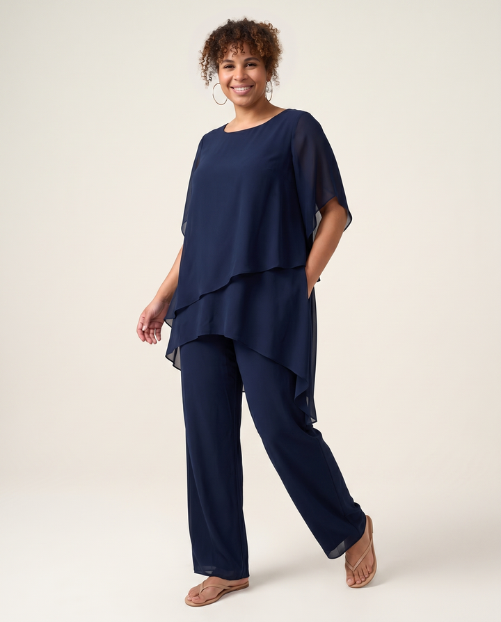 Set Pantaloni a Palazzo