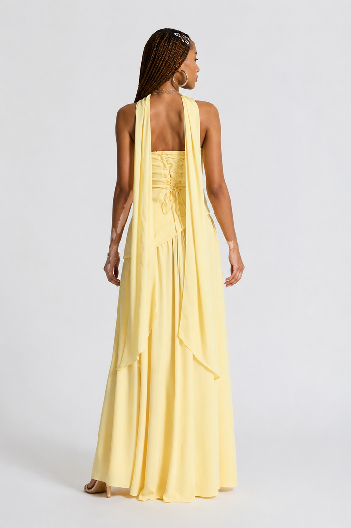 Eryla – Collo All'americana, Maxi Abito