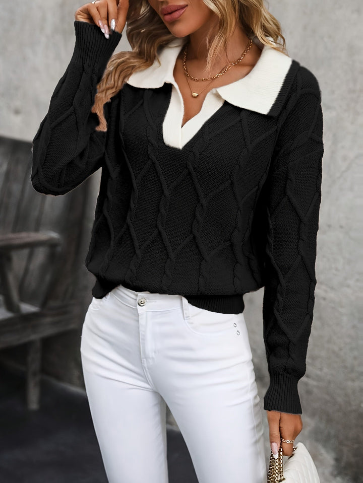 Novira – Maglione a Blocchi di Colore