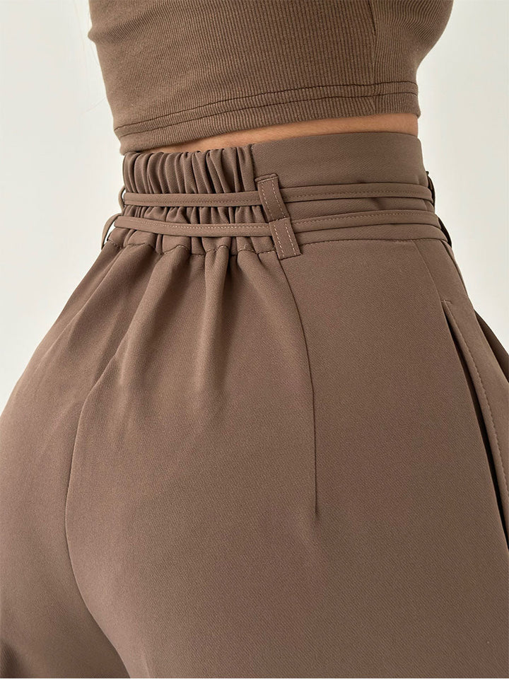 Avenya – A Gamba Larga in Tessuto Pantaloni