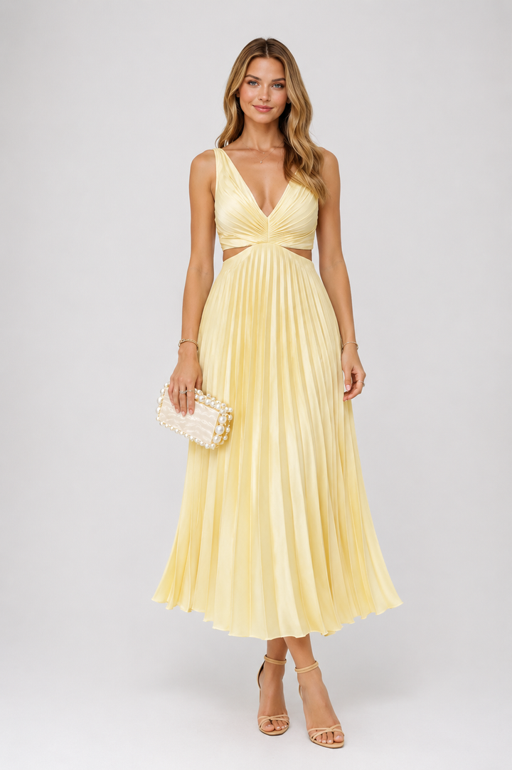 Virela – Abito Maxi Drappeggiato