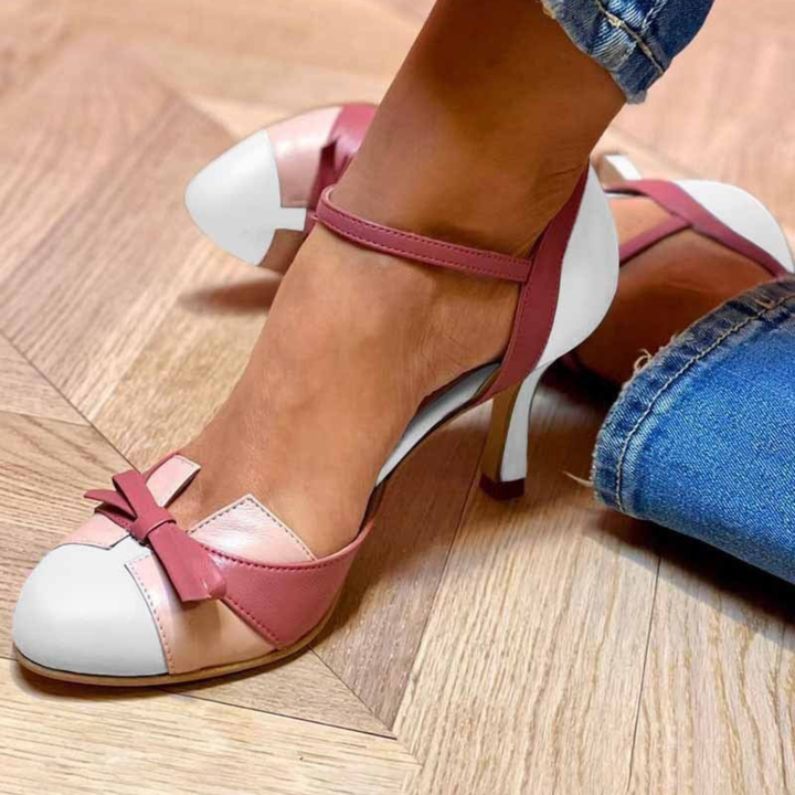 Kelira – Sandali con Fiocco Bicolore