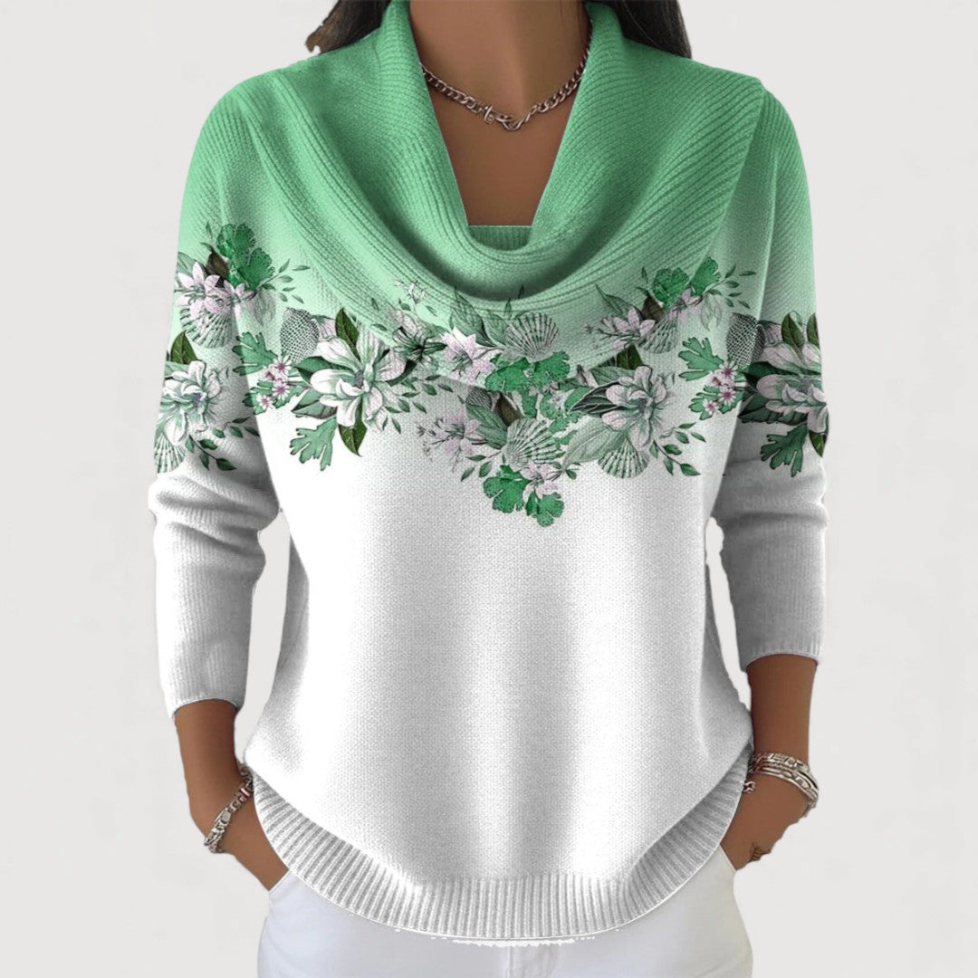 Selora – Collo Alto Ampio in Cotone Maglione