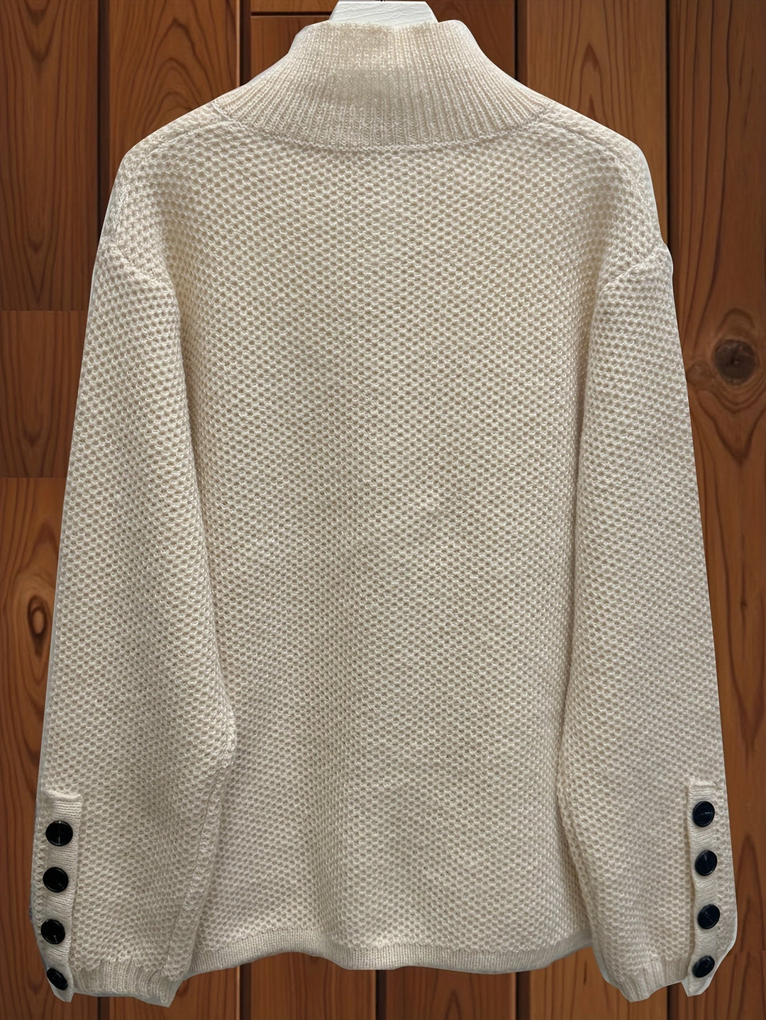 Vesara – Cardigan a Collo Alto