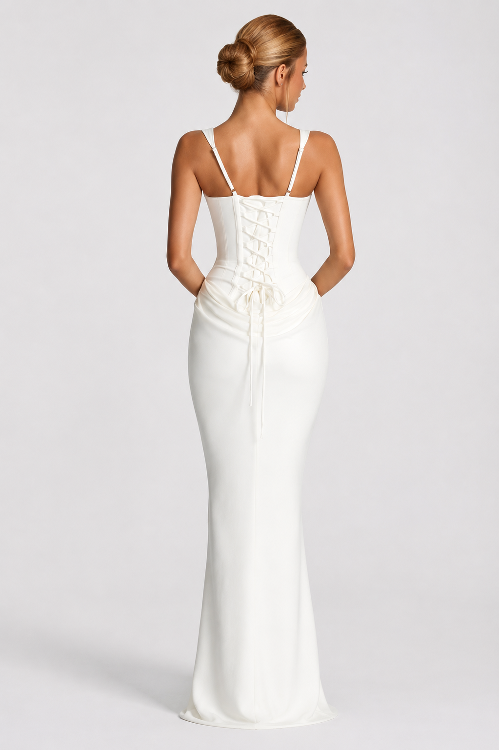 Rheva – Abito Maxi con Corsetto
