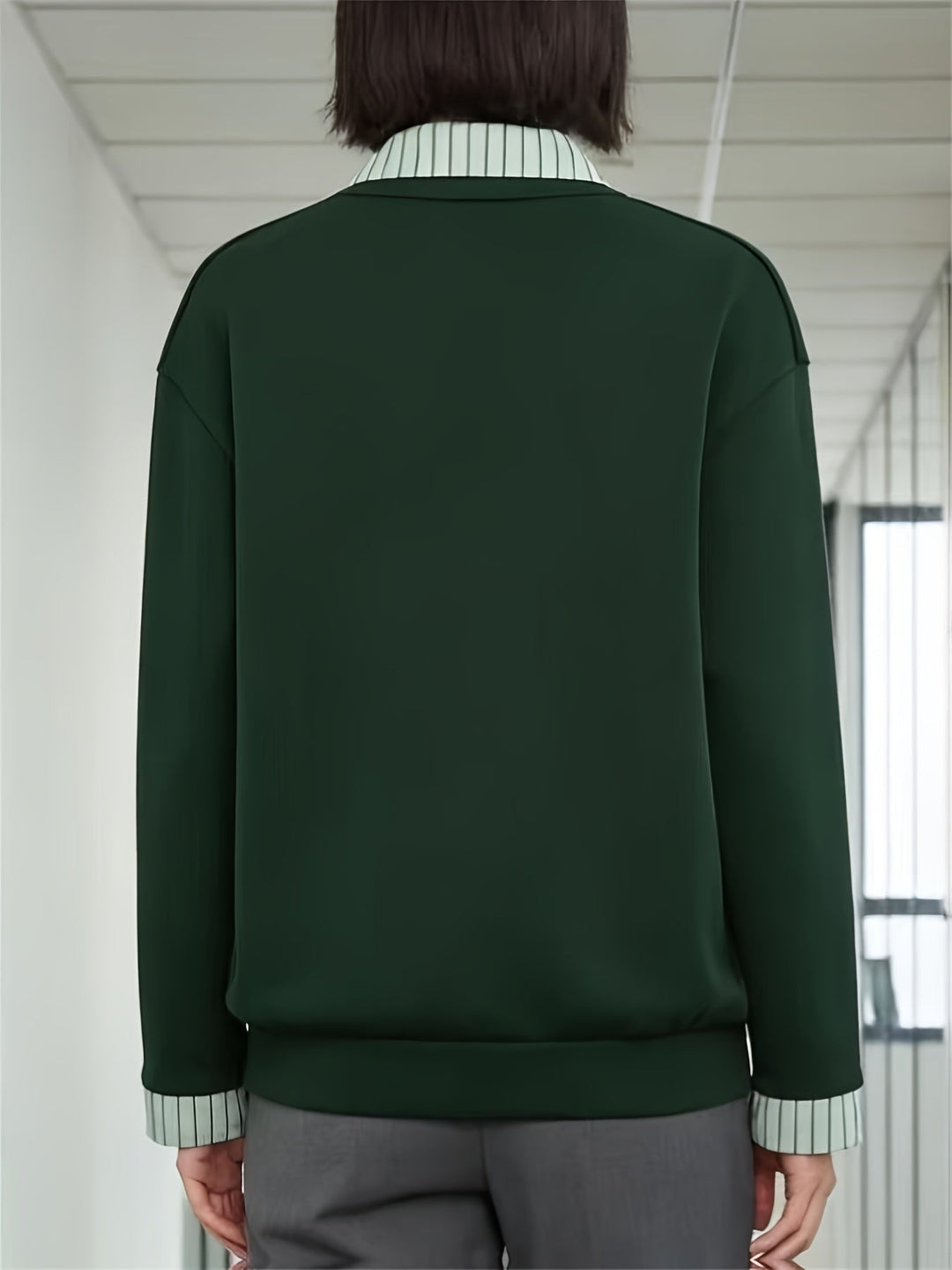 Calira – Colletto a Revers in Maglia Modello Polo