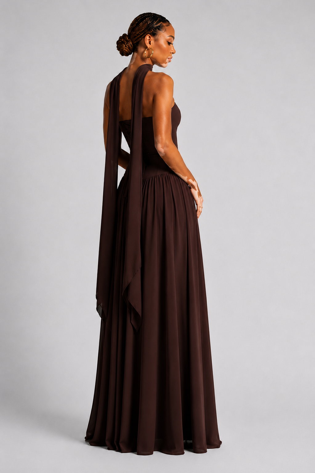 Eryla – Collo All'americana, Maxi Abito